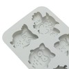 Unique Bargains Candy Moulds 6-Cavity Owl Varieties Candy Mould Hand Wash 7.83"x5.43"x0.94" 1 Pc - 4 of 4