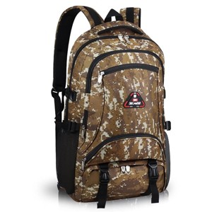 New York XPress BP-8023 Camping Hiking, Large 40L Water-Resistant Lightweight Travel Backpack 24", - 1 of 4