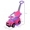 VisioGear 3-In-1 Push Cars for Toddlers, Sliding Walking Car, Ride on Toy for Boy Girl 1-3 Years Old, Pink, 33.5"*17"*33.8" - 3 of 4