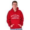 Dear Santa I Can Explain Naughty Xmas Hoodie Sweatshirt Women Men Brisco Brands - 4 of 4