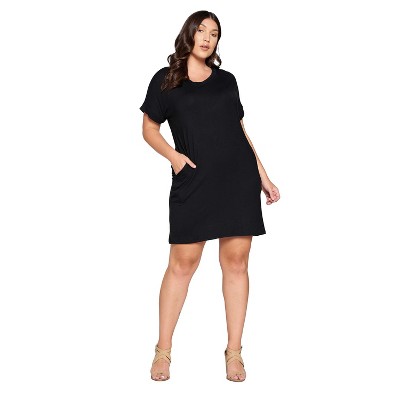 L I V D Women's Mia Everyday T-Shirt Dress