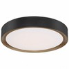 Access Lighting Malaga 1 - Light Flush Mount in  Matte Black - 4 of 4
