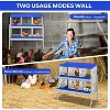 Coucheta Chicken Nesting Boxes - Available in Multiple Styles (Bracket Leg/Two-Tier/Wall Mount) & Compartments (6/8/10) for Easy Egg Collection. - 3 of 4