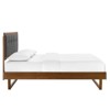 Modway Willow Full Wood Platform Bed With Angular Frame - 3 of 4