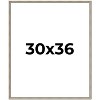 PosterPalooza | Classic Modern Silver Picture Frame - UV Acrylic, Foam Board Backing, Hanging Hardware - 2 of 4