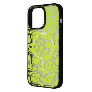 CASETiFY Impact Case for MagSafe for Apple iPhone 15 Pro Max Acid Smiles Green - 1 of 3