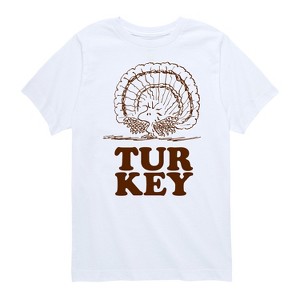 Boys' - Peanuts - Woodstock Turkey Short Sleeve Graphic T-Shirt - 1 of 4