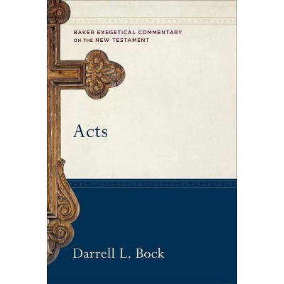 Acts - (Baker Exegetical Commentary on the New Testament) by  Darrell L Bock (Hardcover)