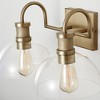 Capital Lighting Cassidy 2 - Light Vanity in  Aged Brass - 4 of 4
