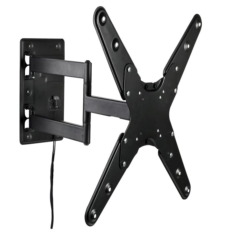 Mount-It! Lockable RV TV Wall Mount for 42 - 55 Inch Televisions | Locking Detachable Full Motion Bracket for Travel Trailers, RVs & Campers | 77 Lbs., 1 of 9