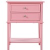 NicBex Nightstand with 2 Drawers and Bottom Shelf Modern Bedside Table Bedroom Furniture for Bedroom, Living Room - 2 of 4