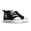 BabyFanatic Pre-Walkers High-Top Unisex Baby Shoes -  MLB Colorado Rockies - 2 of 4