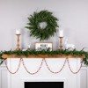 Northlight Shiny and Matte Beaded Christmas Garland - 9' x .5" - Red and Gold - Unlit - 3 of 4