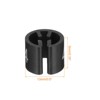 Unique Bargains Round Plastic Reusable Garment Hanger Marker Number Tag Black 100 Pcs - 2 of 3