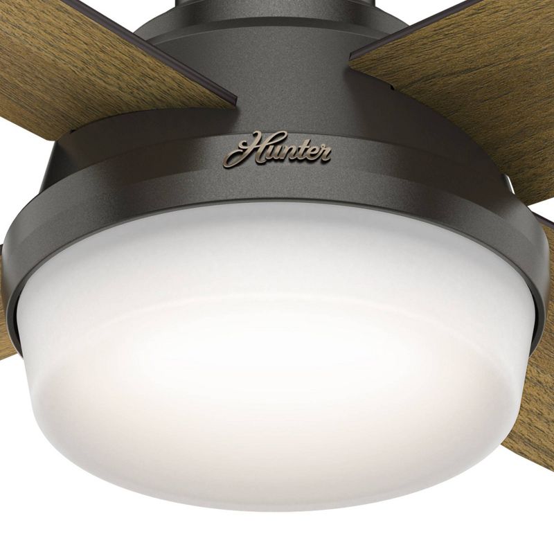 52" Dempsey Low Profile Ceiling Fan with Remote (Includes LED Light Bulb) - Hunter Fan, 6 of 11
