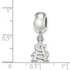Black Bow Jewelry Sterling Silver Arizona State Sun Devils NCAA Bead Charm - 2 of 4