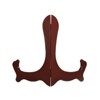 Unique Bargains Wood-like Plastic Rotatable Foldable Decorative Easels or Stands 4 Pcs - 3 of 4