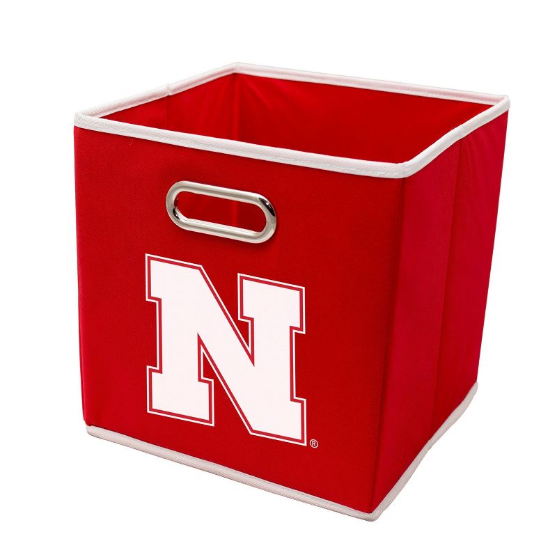 NCAA Nebraska Cornhuskers 11&#34; Storage Bin, 1 of 2