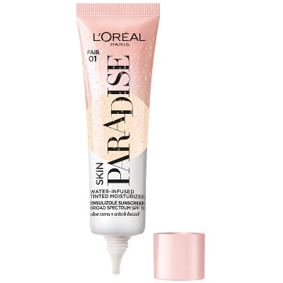 L'Oreal Paris Skin Paradise Water Infused Tinted Moisturizer with SPF 19 - Fair 01 - 1 fl oz