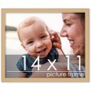 PosterPalooza | Photo Size Minimalist Yellow Picture Frame - UV Acrylic, Foam Board Backing, Hanging Hardware - 2 of 4