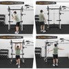 COZONY Power Cage with Smith Machine and Cable Crossover System - 3 of 4