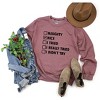 Simply Sage Market Women's Graphic Sweatshirt Nice Nice List - 2 of 2