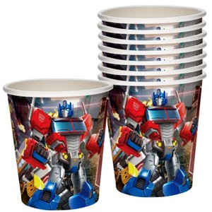 Treasures Gifted Transformers Cups - Transformers Party Supplies - 8 Pack - 1 of 4
