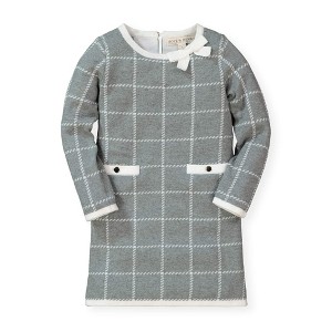 Hope & Henry Girls' Bow Detail Sweater Dress, Infant - 1 of 4