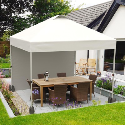 10x10 Pop Up Canopy with Sidewalls for Outdoor, Portable Outdoor Canopy with One Push Setup, Easy Set-Up Waterproof Pop Up Tent for Outdoor Party