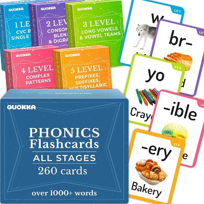 QUOKKA 520 Sight Words Flash Cards for Kids