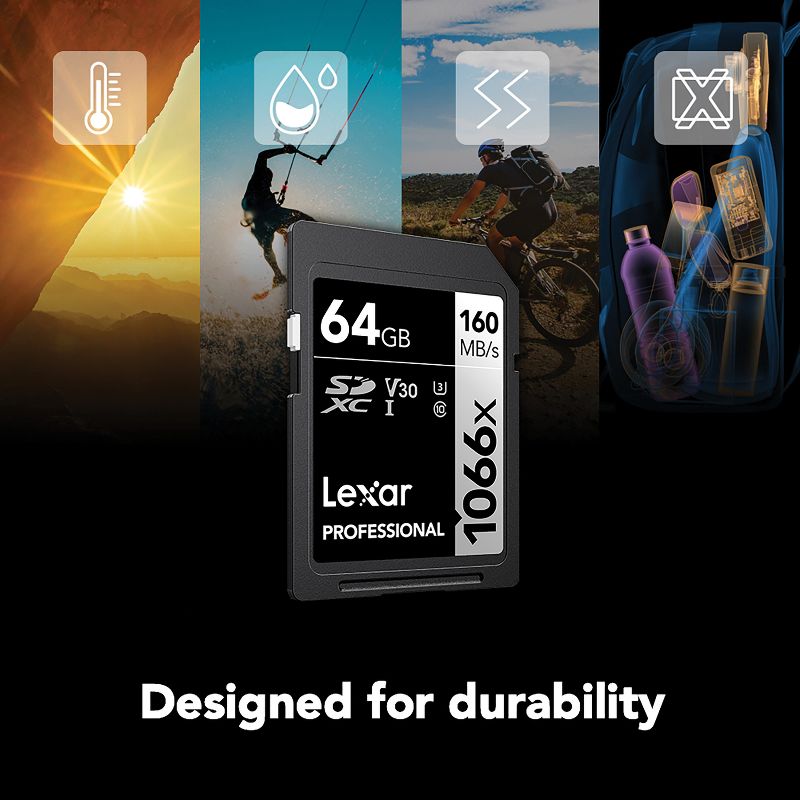 Lexar® Professional SILVER Series 1066x SDXC™ UHS-I Card, 5 of 11