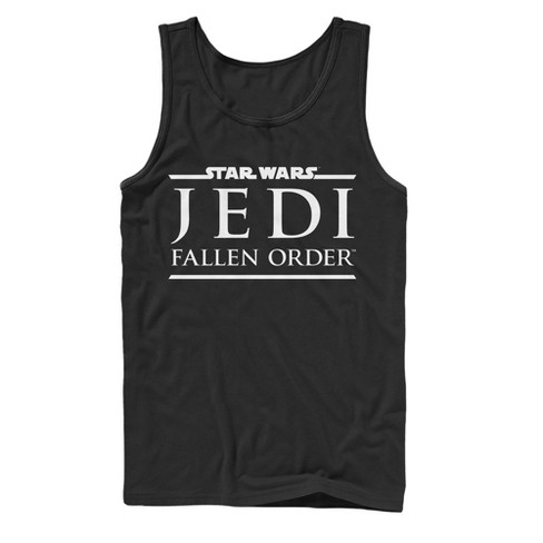 Men's Star Wars Jedi: Fallen Order Classic Logo Tank Top - Black