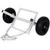 1100LBS Capacity Heavy-Duty Log Dolly Log Holder With 16.5 Inch Penumatic Tire Log Skidder For Wood Transport - 3 of 4