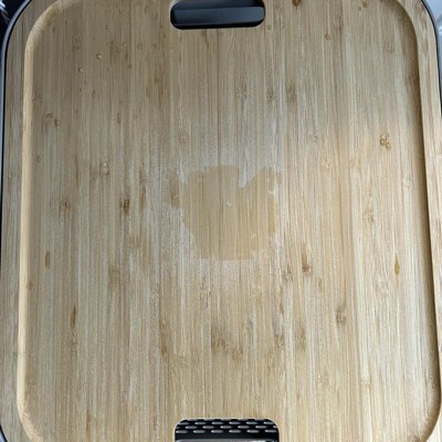 Bamboo Lid with Cutout Handles - Brightroom™