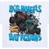 Boys' - Hot Wheels - Monster Trucks Big Wheels Big Actions Short Sleeve Graphic T-Shirt - 2 of 4