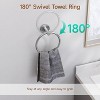 USHOWER Brushed Nickel Bathroom Hardware Set, Modern 18-Inch Towel Bar Set Wall Mounted, Durable SUS304 Stainless Steel, 4-Piece - 4 of 4