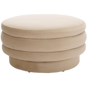 Rohan Layered Cocktail Ottoman - OTT1308 - Safavieh - 1 of 4
