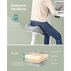Height Adjustable Wobble Stool with 10° Tilt, 23.3-33.1 Inch Swivel Balance Chair for Standing Desk - 3 of 4