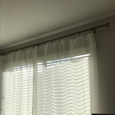 Curtain Rod Faux Wood - Threshold™ : Target