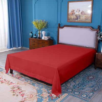 Brushed Microfiber Flat Sheet Only, Super Soft Hotel Quality Top Sheet - NTBAY