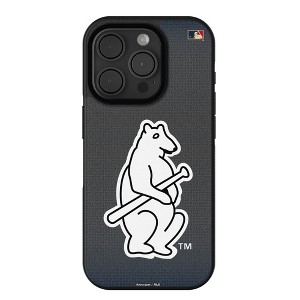 MLB Cooperstown Central Teams Linen Bump Cell Phone Case for Apple iPhone - 1 of 4