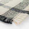 Laurelhurst Indoor/Outdoor Plaid Rug Black/White - Threshold™ designed with Studio McGee - 3 of 4