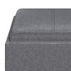 NicBex 16.9" Storage Bench Cube Storage Ottoman with Tray for Bedroom, Living Room - 2 of 4