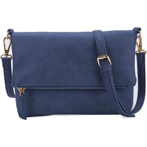 FATMOON Women's Crossbody Bag with Detachable Shoulder Strap - Multi-Functional Vegan PU Leather Purse for Daily Use, Travel, and Gifts - 1 of 4