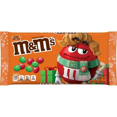 M&M's Holiday Peanut Butter Chocolate Candies - 10oz