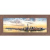 PosterPalooza | Panoramic Shabby Chic Brown Picture Frame - UV Acrylic, Foam Board Backing, Hanging Hardware - 4 of 4