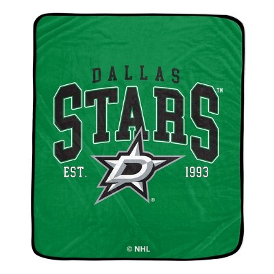 NHL Dallas Stars Vintage Arch Block Ultra Soft Blanket