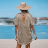 Women's Back Cutout Dolman Sleeve Cover-Up Dress - Cupshe - 4 of 4