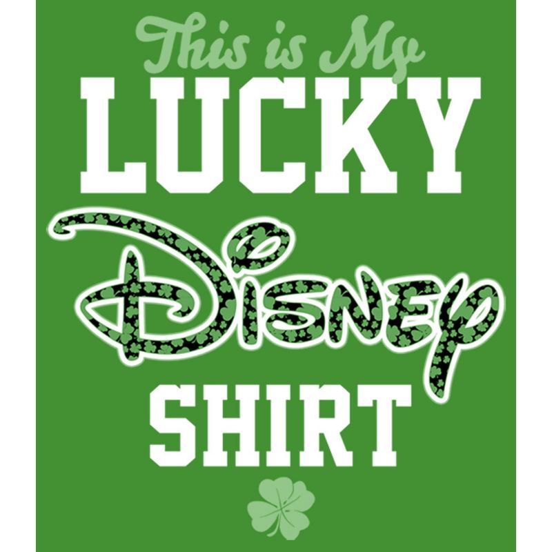 Boy's Disney This is my Lucky Shirt T-Shirt, 2 of 5