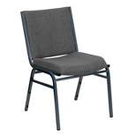 Flash Furniture HERCULES Series Heavy Duty Gray Fabric Stack Chair